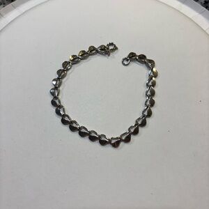 Silver Heart Bracelet